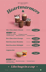 Keventers - Milkshakes & Desserts menu 2