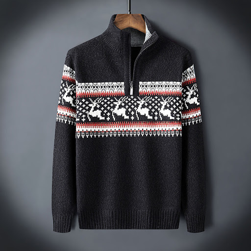 Title 1, Large Size Cardigan Sweater for Youth Fashion, ...