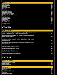 Bonafide menu 5