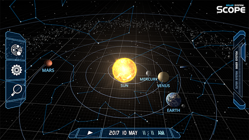 Screenshot Solar System Scope