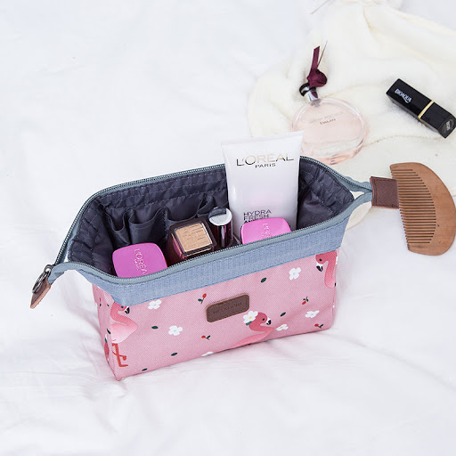 Title 2, Flamingo cosmetic bag