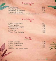 Green Grotto Bistro menu 2