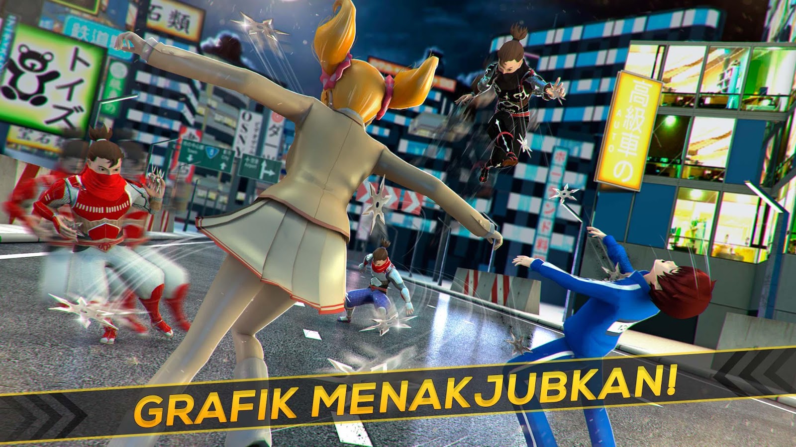 Ninja Anime Tempur Kejam Apl Android Di Google Play