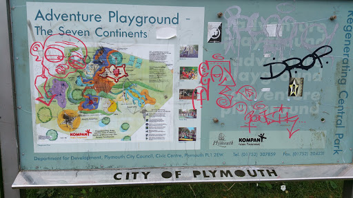 Adventure Playground Sign