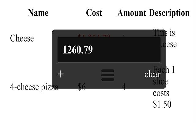 Quick-add Calculating Calculator