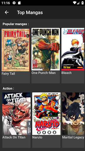 Manga reader android