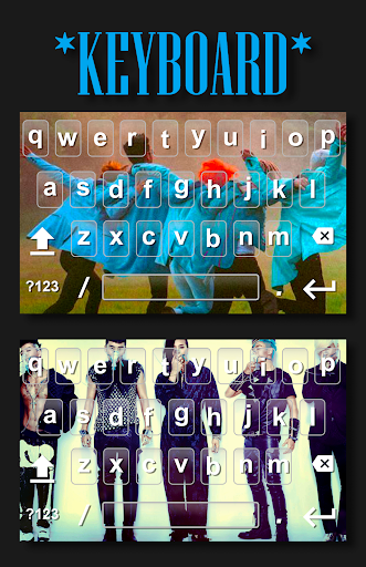 BigBang Keyboard Keypad Background