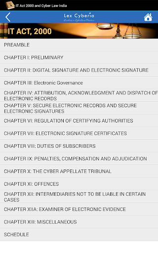 免費下載教育APP|IT Act, 2000 & Cyber Law India app開箱文|APP開箱王