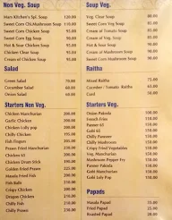 Mars Kitchen menu 4