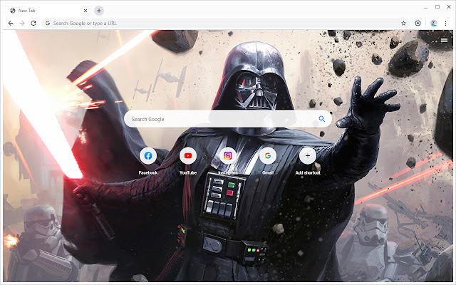 Darth Vader Star Wars Wallpapers New Tab