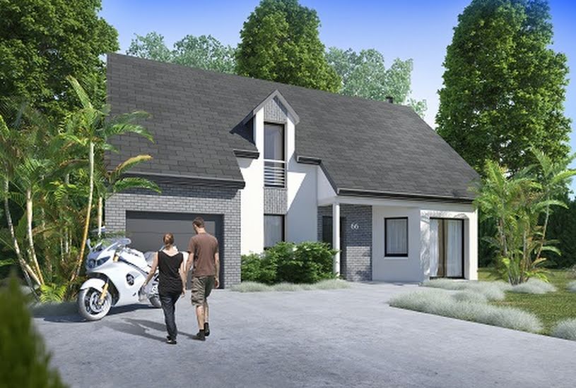  Vente Terrain + Maison - Terrain : 733m² - Maison : 123m² à Authieux-Ratiéville (76690) 