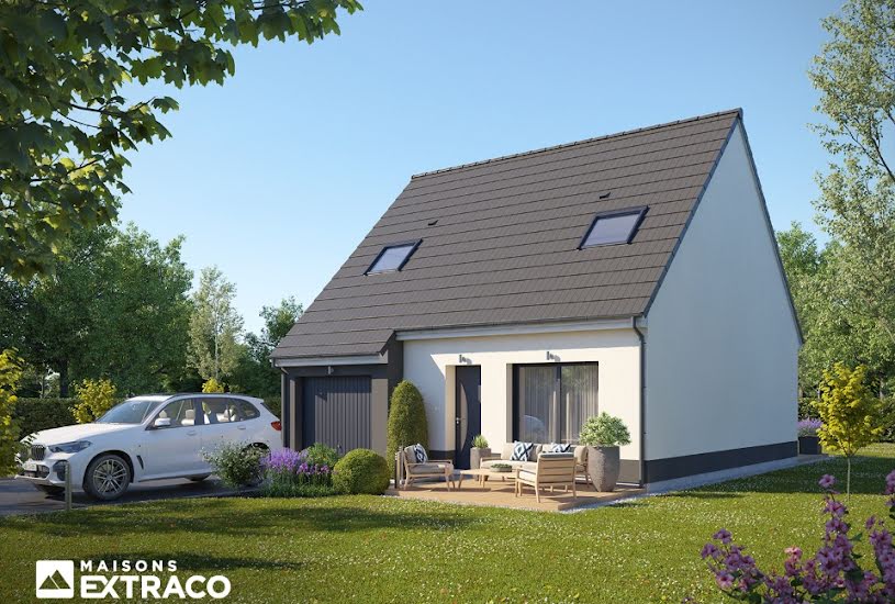  Vente Terrain + Maison - Terrain : 791m² - Maison : 81m² à Ganzeville (76400) 