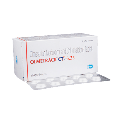 Olmetrack CT 6.25 Tablet 10's