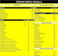 Murthal Parathawala menu 4