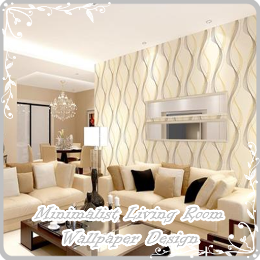 Minimalist Living Room Wallpaper Design