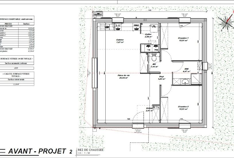  Vente Terrain + Maison - Terrain : 545m² - Maison : 65m² à Pont-l'Abbé-d'Arnoult (17250) 