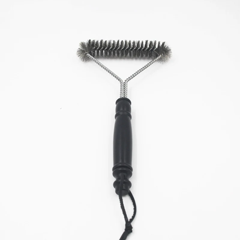 12 inch stainless steel curl cleaning brush BBQ grill brush, a professional wire brush for deep BBQ grill cleaning, dura