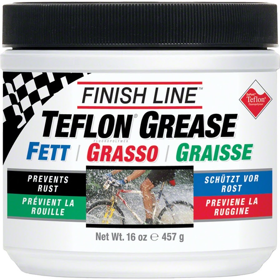 Finish Line Premium Grease with Teflon, 16oz Tub