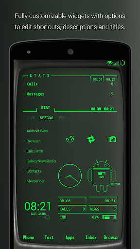 PipTec Green Icons Live Wall