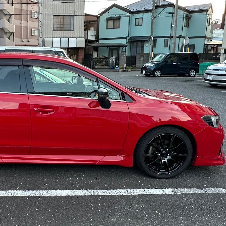 レヴォーグのドアバイザー有り派・レヴォーグ・ドアバイザー・#スバルに関するカスタム事例の投稿画像1枚目
