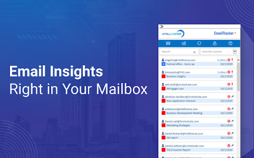 Intelliverse Email Tracker