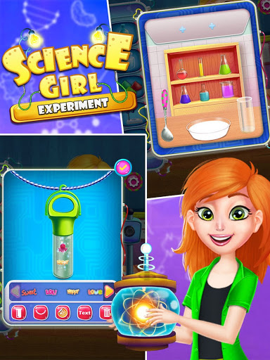 Science Girl Lab Experiment - Best Scientist