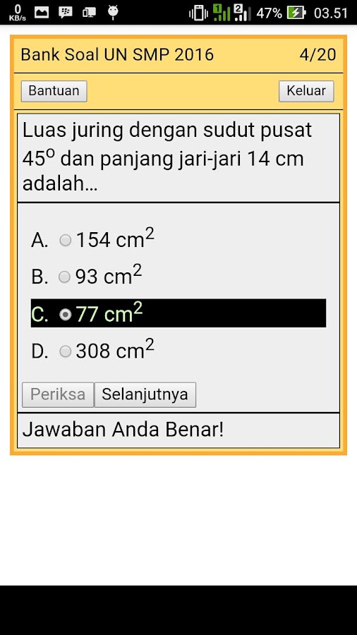 Bank Soal UN SMP - Android Apps on Google Play
