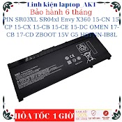 Pin Laptop Hp Sr03Xl Sr04Xl Envy X360 15 - Cn 15 - Cp 15 - Cx 15 - Cb 15 - Ce 15 - Dc Omen 17 - Cb 17 - Cd Zbook 15V G5 Hstnn - Ib8L L08