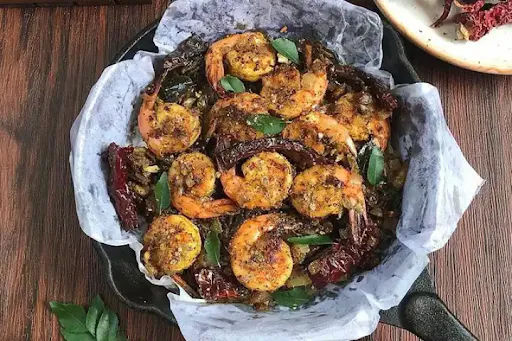 Prawns Pepper Garlic Dry