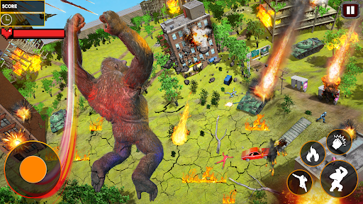 Godzilla Smash King Kong Games