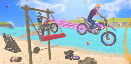 Beach Racing- Stunt Bike Race