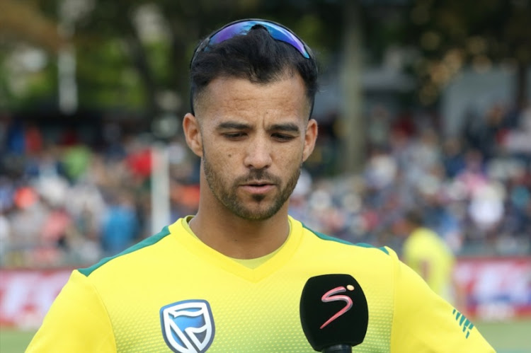 South African captain JP Duminy during the 3rd KFC T20 International match between South Africa and India at PPC Newlands on February 24, 2018 in Cape Town, South Africa.