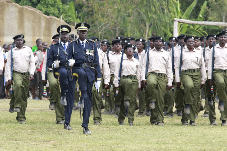 Village administrators in Syombe