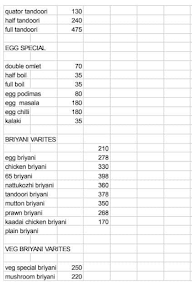 Sri Pandian Vilas menu 4