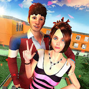 My girlfriend Virtual High School Simulator  Icon