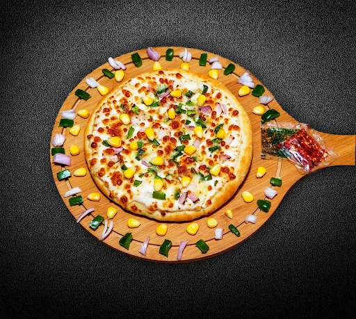 Veggie Lover Pizza [Small, 7 Inches] With Extra Cheese