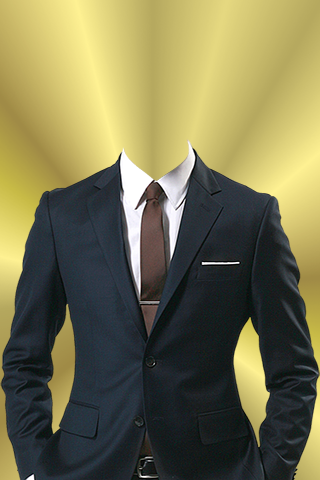 Smart Men Suit Photo Montage