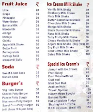 Sri Ram's Juicy N Spicy menu 2