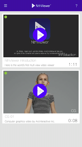 Nth CG - Multiview Video