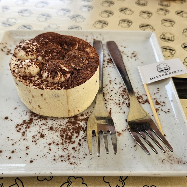 Gluten-Free Tiramisu at Mister Pizza