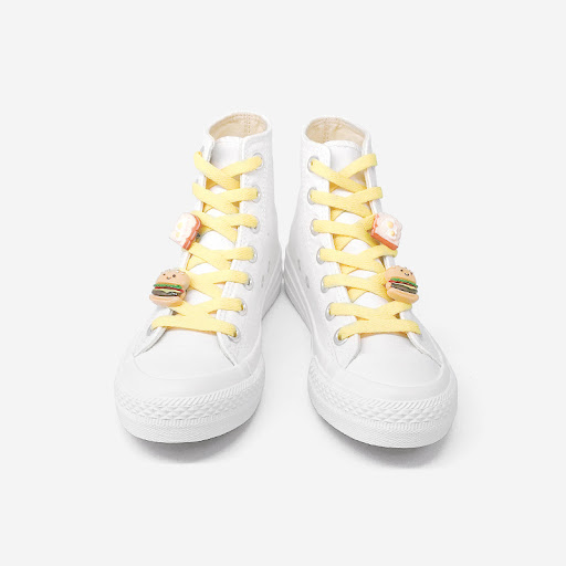 Title 5, Girls Heart High Top Canvas All-match Shoes. St...