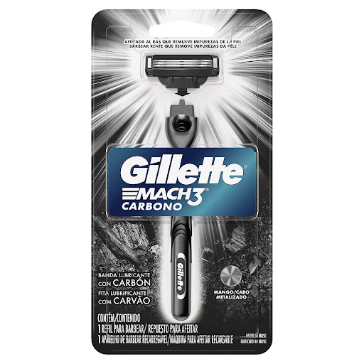 Máquina De Afeitar Gillete Mach3 Sistema Carbono
