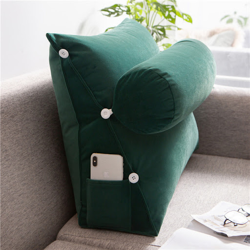 Title 6, Removable and Washable Triangle Cushion, Large ...