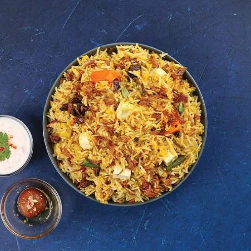 Hyderabadi Paneer Biryani