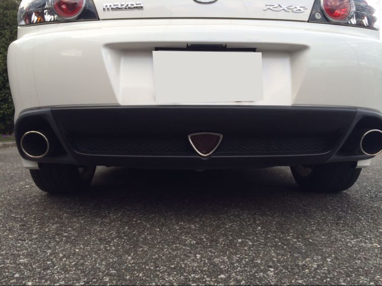 RX-8のマフラー交換に関するカスタム事例の投稿画像1枚目