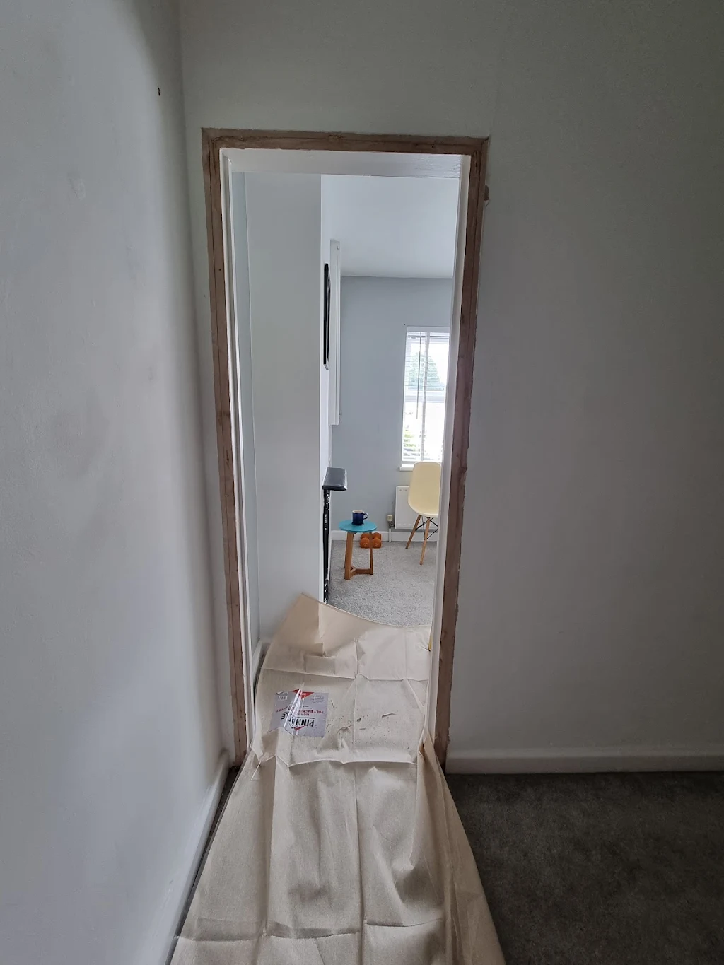 Album cover: New door and architrave