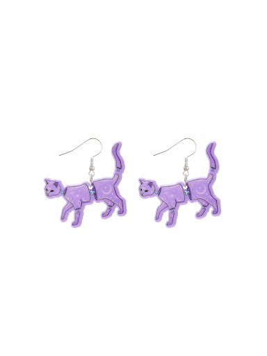 Title 2, Halloween Double-sided Acrylic Eardrops — Light...