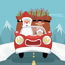 Santa Giving Presents Jigsaw Chrome extension download