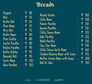 Desi Street menu 