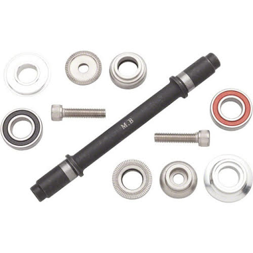 Surly Ultra New Hub Axle Kit for 120mm Rear Free/Free Silver